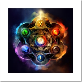 Universal Chakra Posters and Art